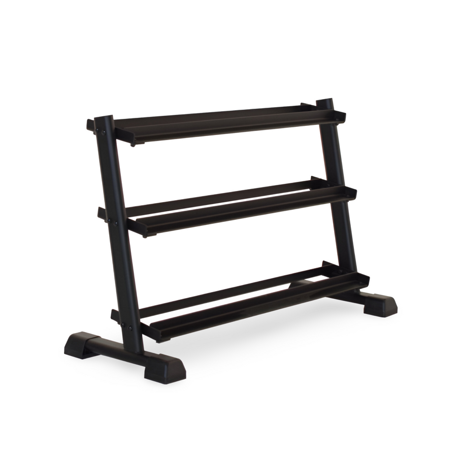 Inspire DBRH 3-Tier Dumbbell Storage Rack front view