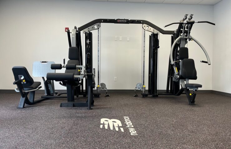 New Balance Employee Fitness Room