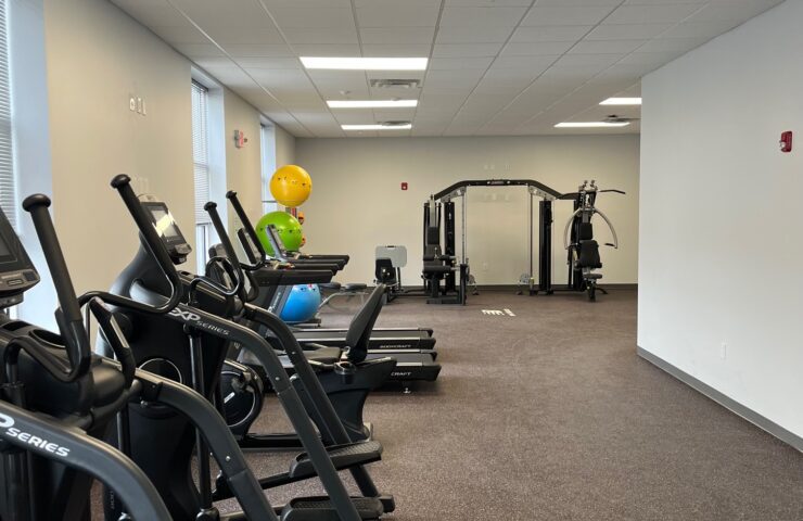 New Balance Employee Fitness Room