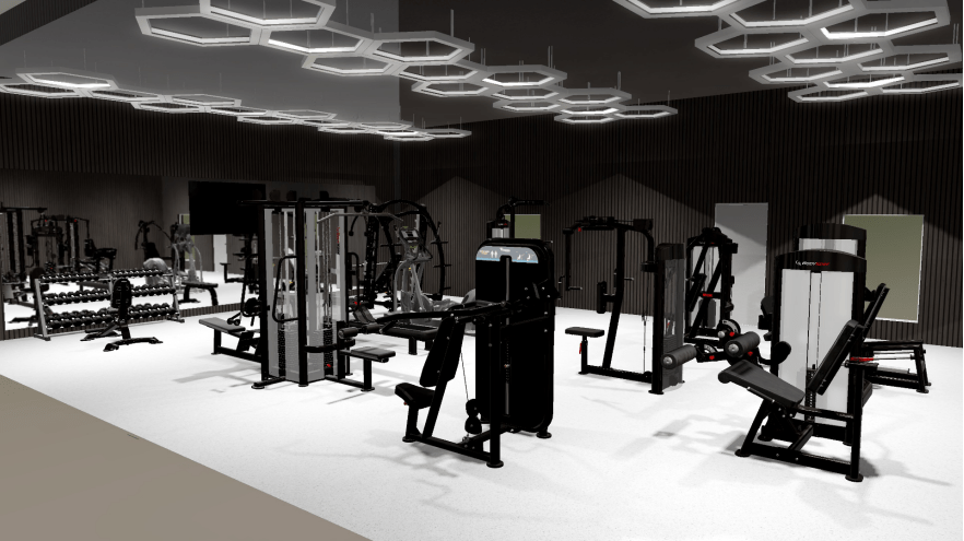 3D Gym Design for You!