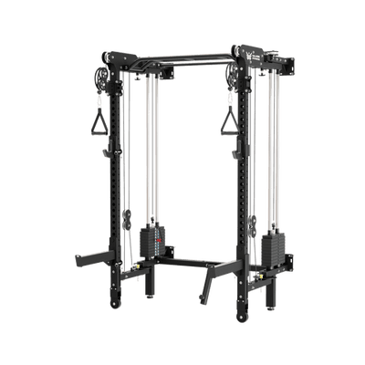 Major Fitness F35 Pro All-In-One Home Gym Wall-Mount Folding Power Rack
