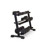 Inspire DBRH 3-Tier Dumbbell Storage Rack angle view