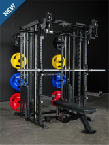 Force USA M10 All-In-One Trainer in a home gym