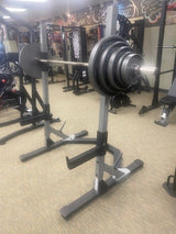Pre-Owned Nautilus Half Rack + 300 pound Hampton Fitness Weight Set Package
