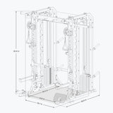Major Fitness B52 Pro All-In-One Home Gym Smith Machine