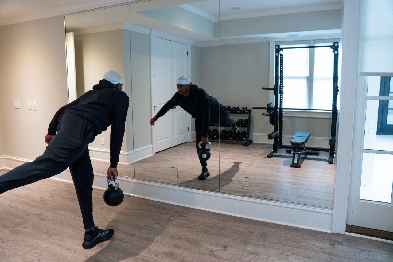 Michael Penix Jr.'s Home Gym
