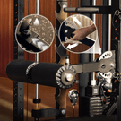 Major Fitness Heritage Series B17 Flying Fortress All-In-One Functional Trainer With Smith Machine - Image 9